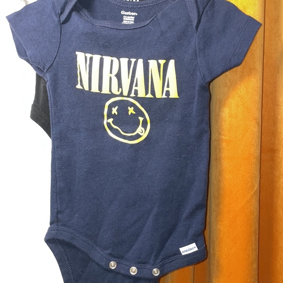 Bundle 6 rock and roll baby toddler shirts onesies - Picture 7 of 12
